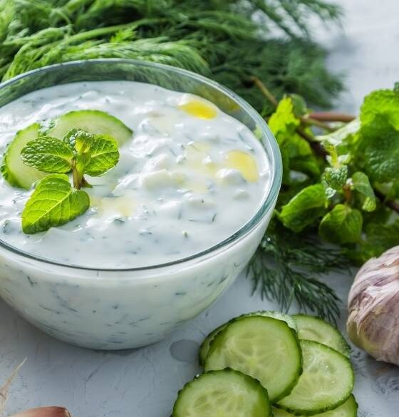 homemade and healthy greek yogurt dip and creamy sauce recipe
