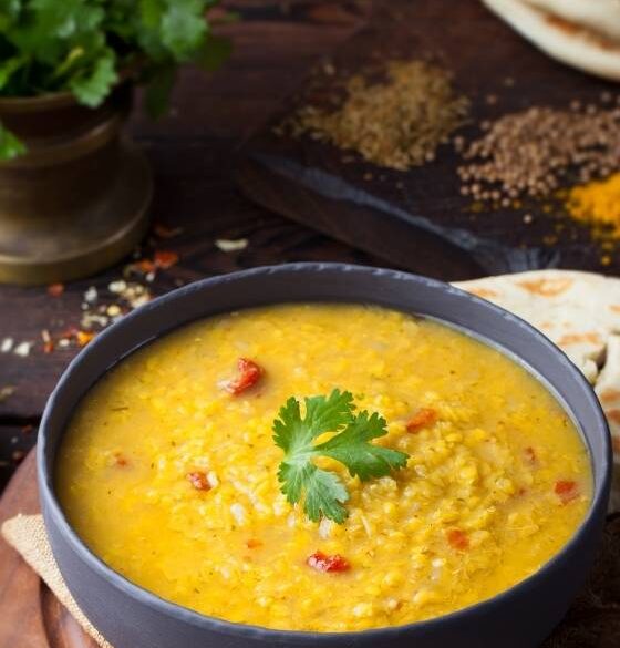 one pot yellow lentil curry recipe