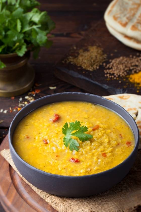 one pot yellow lentil curry recipe