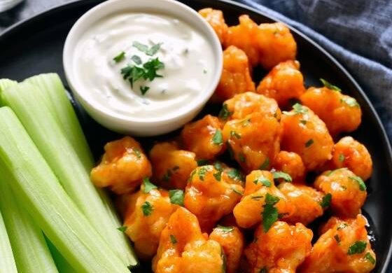 air fryer buffalo cauliflower recipe