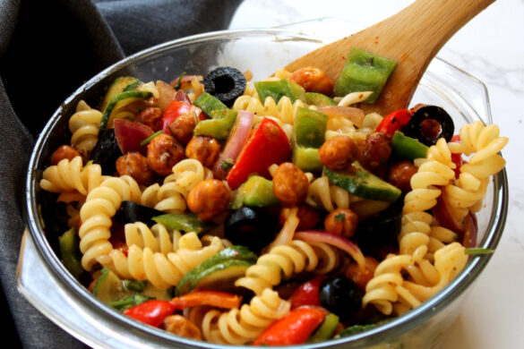 chickpea-pasta-easy-salad-recipe-for-potluck-or-meal-prep-rotated