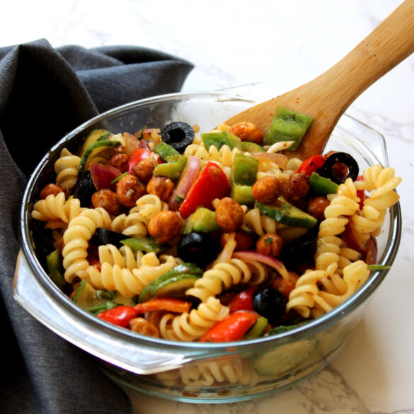 chickpea-pasta-easy-salad-recipe-for-potluck-or-meal-prep-rotated