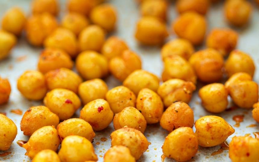 oven roasted chickpeas recipe