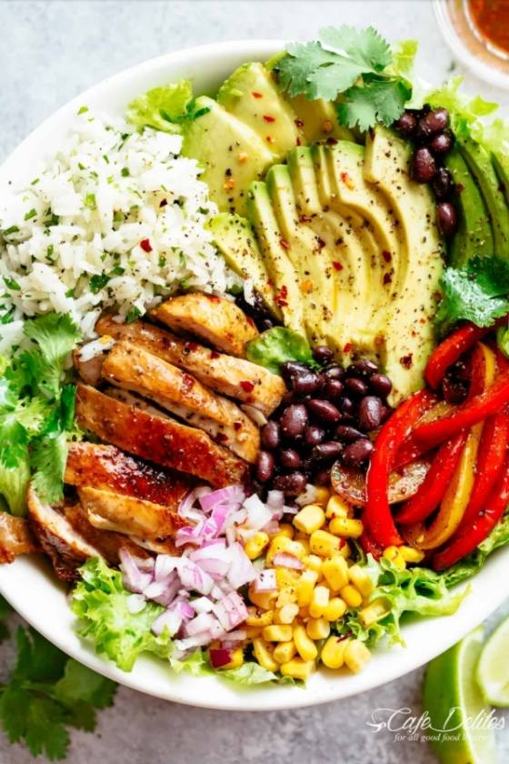 Fajita Chicken Burrito Bowl