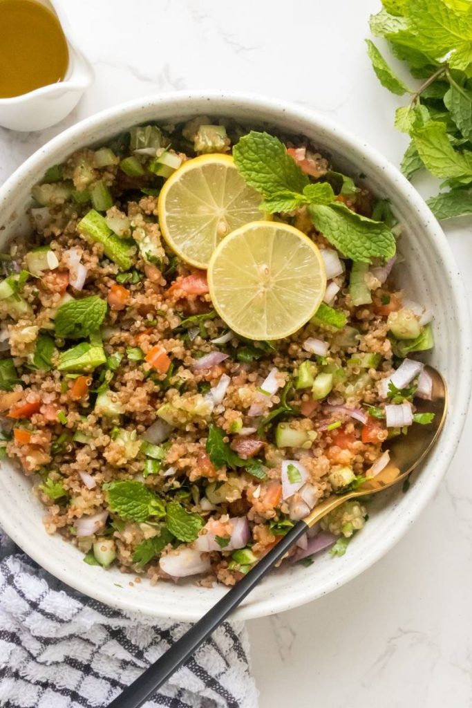 Easy quinoa salald recipe