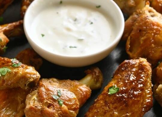 healthy chicken wings recipe
