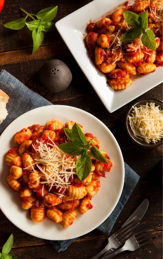 Gnocchi with Pomodoro Sauce (Easy & Flavorful!)