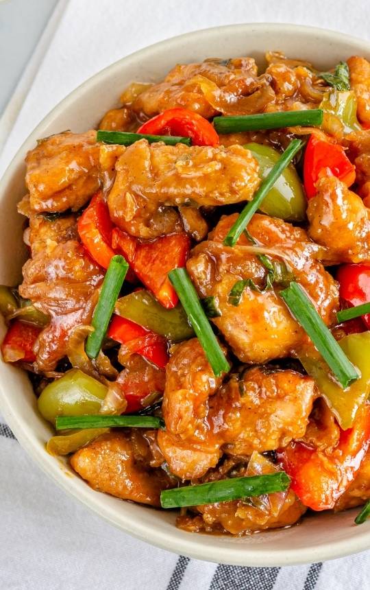 sweet and sour chicken recipe - easy chinese chicken recipe magenta streaks