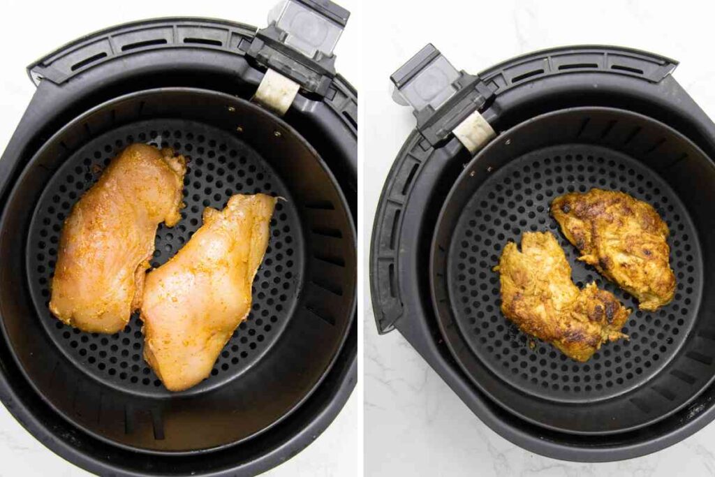 how to make air fryer chicken breast