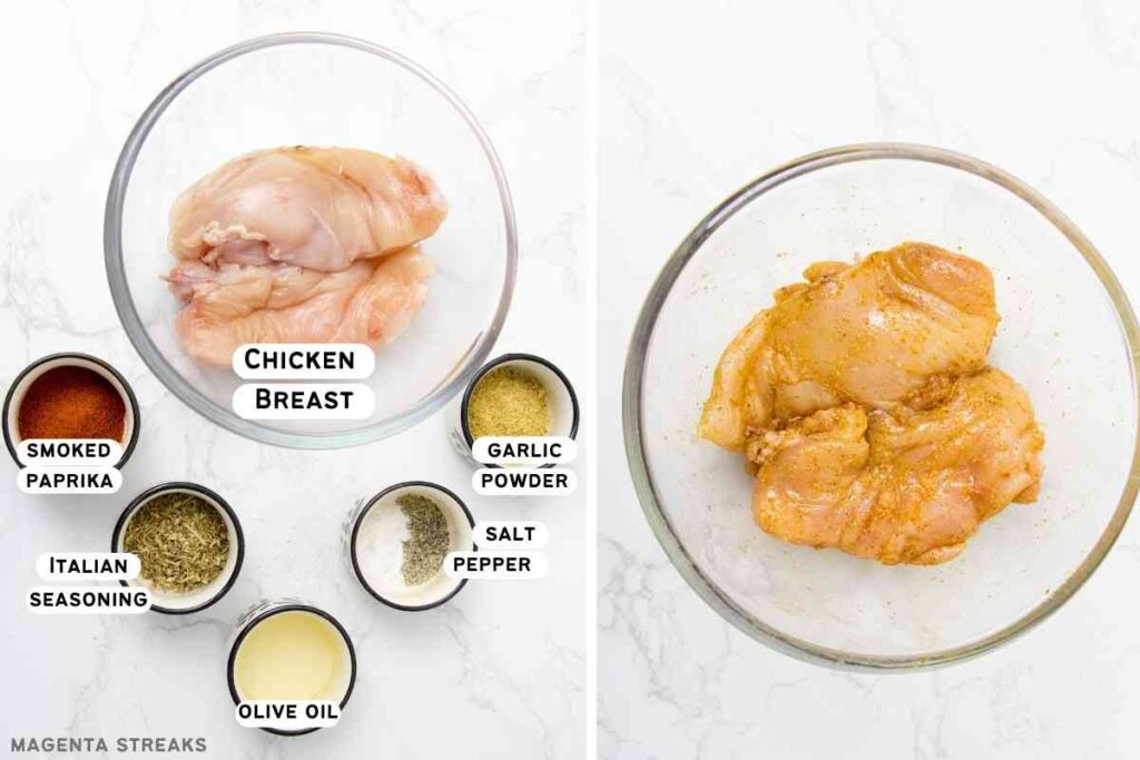 what you need to make air fryer chicken breast