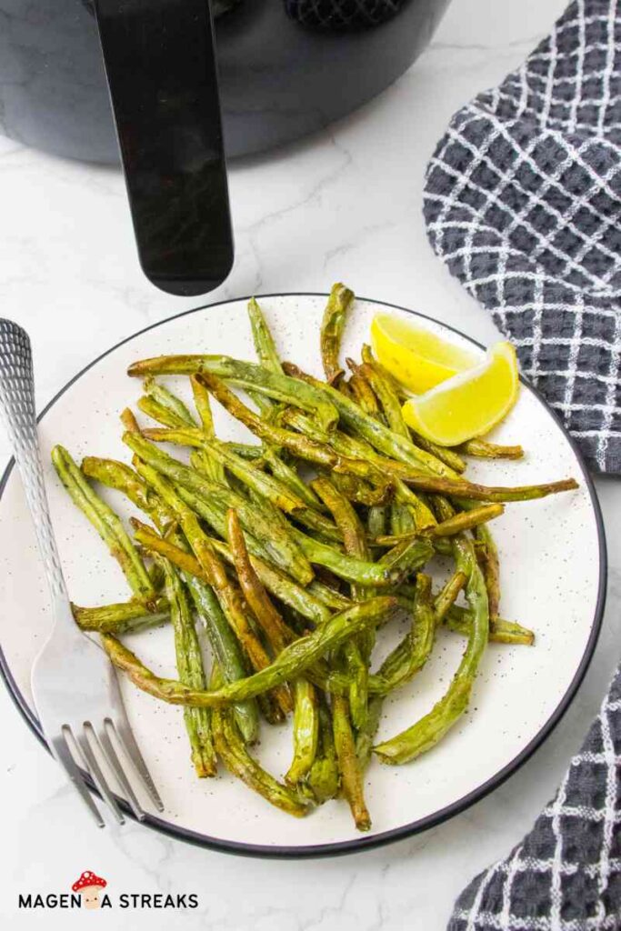 how to make air fryer green beans