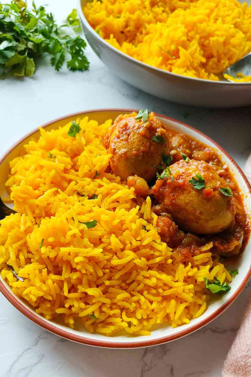 what to serve with tumeric rice yellow rice